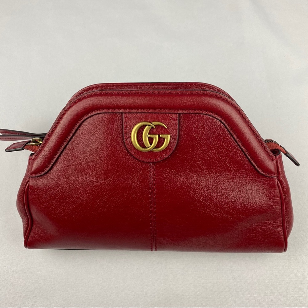 Women’s Gucci Rebelle Small Red Shoulder Bag